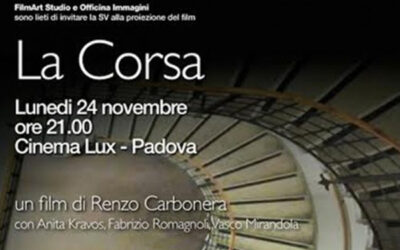 Il cortometraggio “La Corsa” con Fabrizio Romagnoli