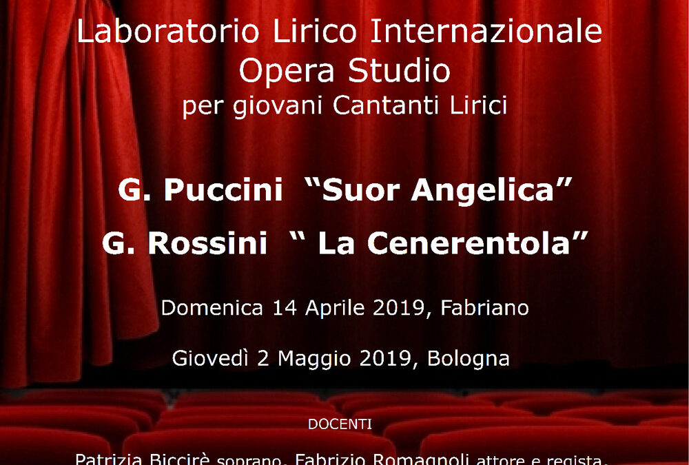 Bando di audizione per TeatrOpera Festival 2019