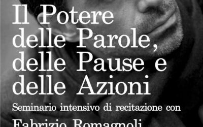 Seminario intensivo di recitazione con Fabrizio Romagnoli il 20 Febbraio 2016 a Fabriano (AN)