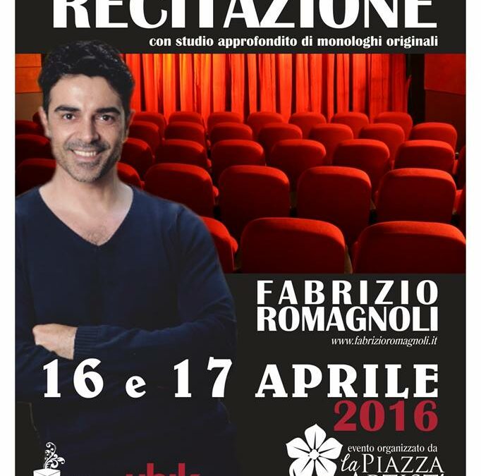 Workshop Intensivo di Recitazione il 16 e 17 aprile 2016 a Ragusa