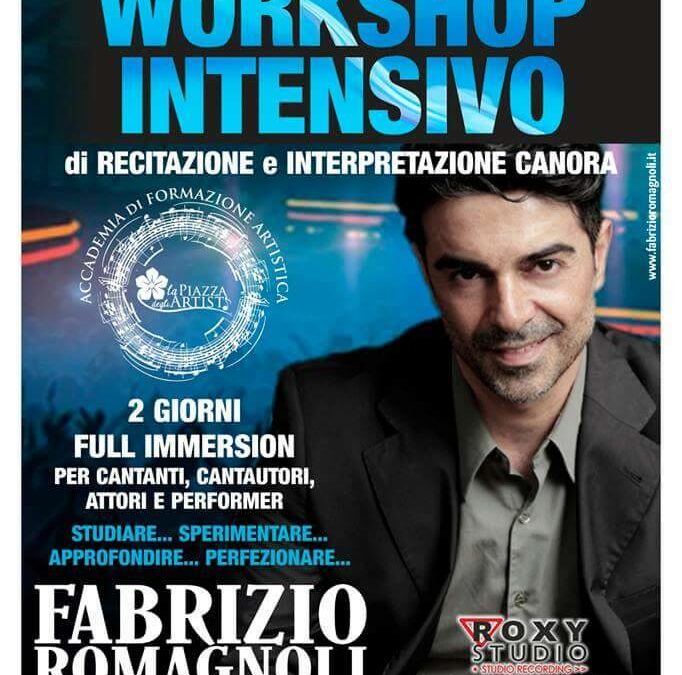 Workshop di recitazione e interpretazione canora il 26 e 27 settembre 2015 a Palermo