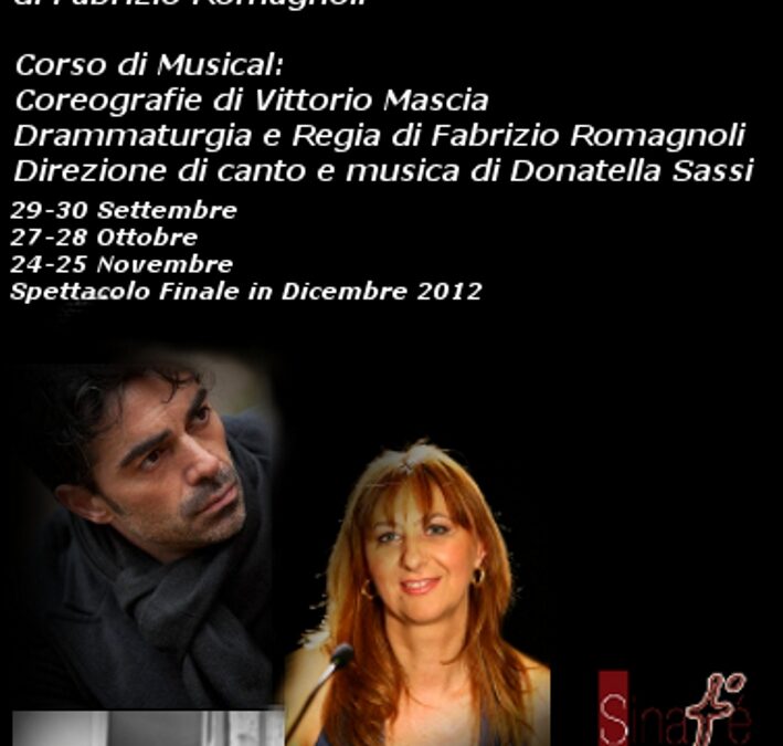 Workshop di Musical & Recitazione di Fabrizio Romagnoli, Donatella Sassi e Vittorio Mascia