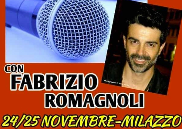 Workshop di interpretazione canora di Fabrizio Romagnoli il 24 e 25 novembre 2018 a Milazzo (ME)