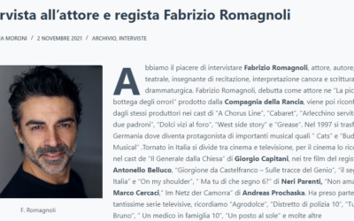 Intervista all’attore e regista Fabrizio Romagnoli – Palco e Visioni